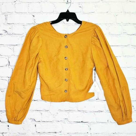 Lost + Wander Tops - NWT Anthro Lost + Wander Sweet Like Honey Top XS